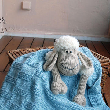 Baby Sheep Toy Blanket