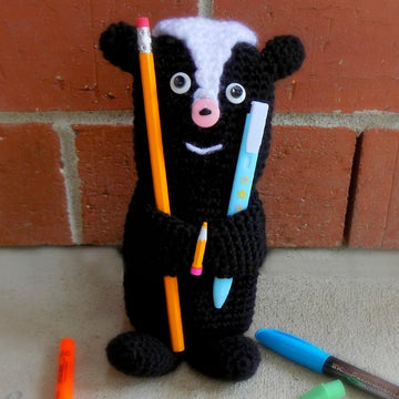 Skunk Pencil Holder