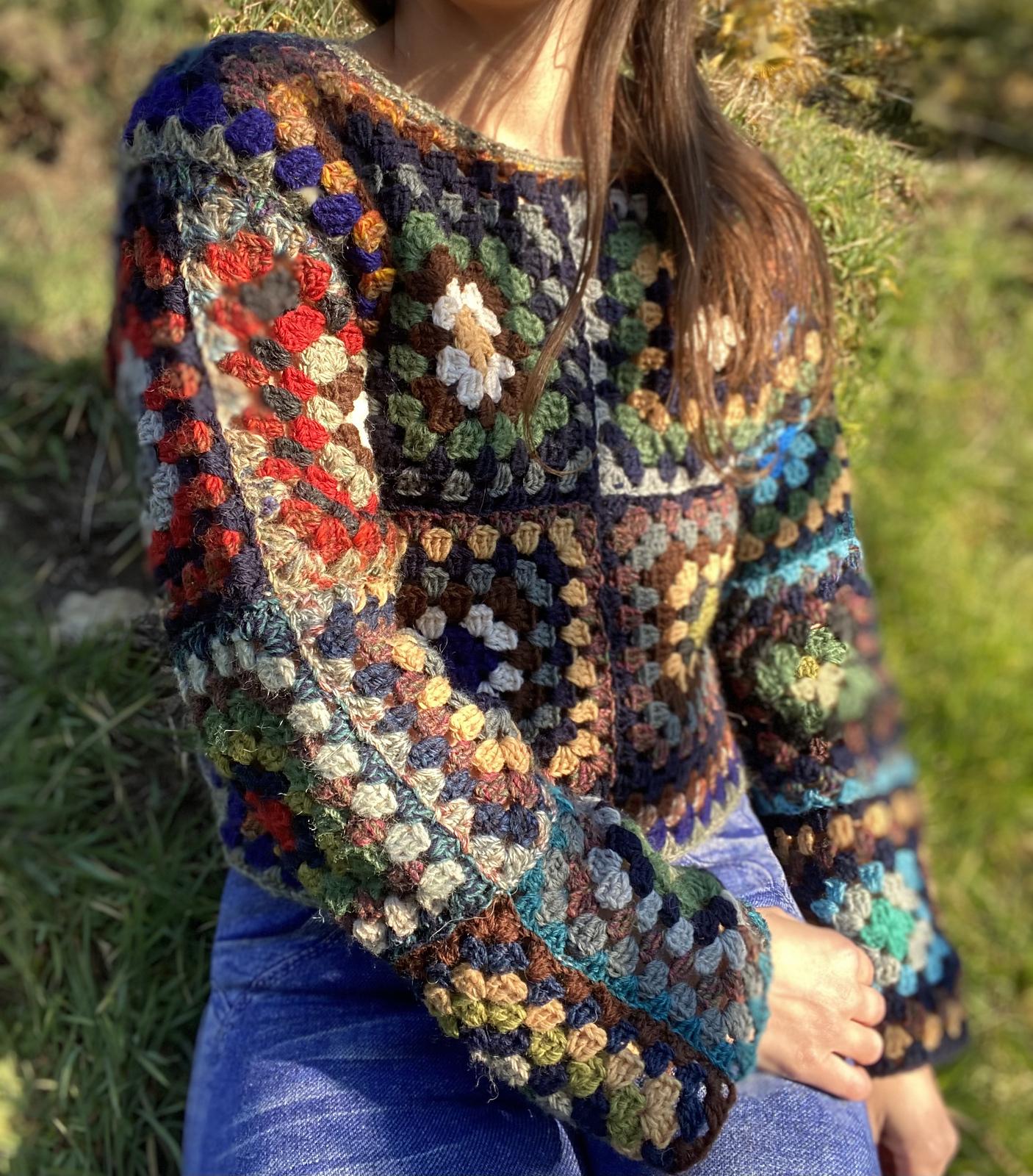 GRANNY SQUARES Sweater