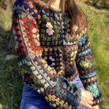 GRANNY SQUARES Sweater