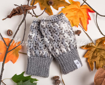Angel Feathers Fingerless Gloves