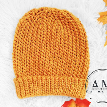DAMIAN knit-look beanie