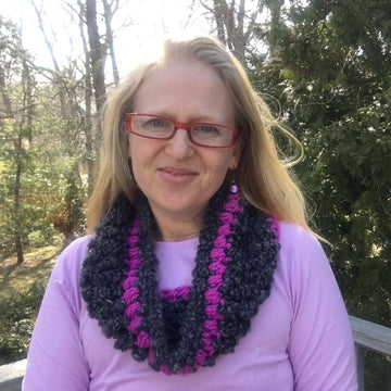 Two Stripe Cozy Cowl