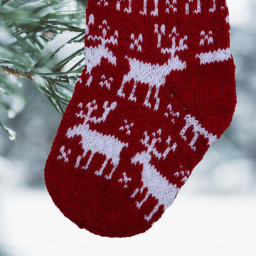 Moose Christmas Stocking II