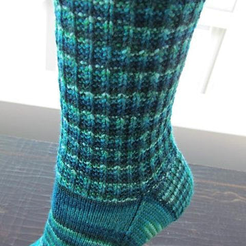 Half Rib Sock Pattern