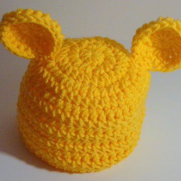 Teddy Bear Hat Newborn to Adult