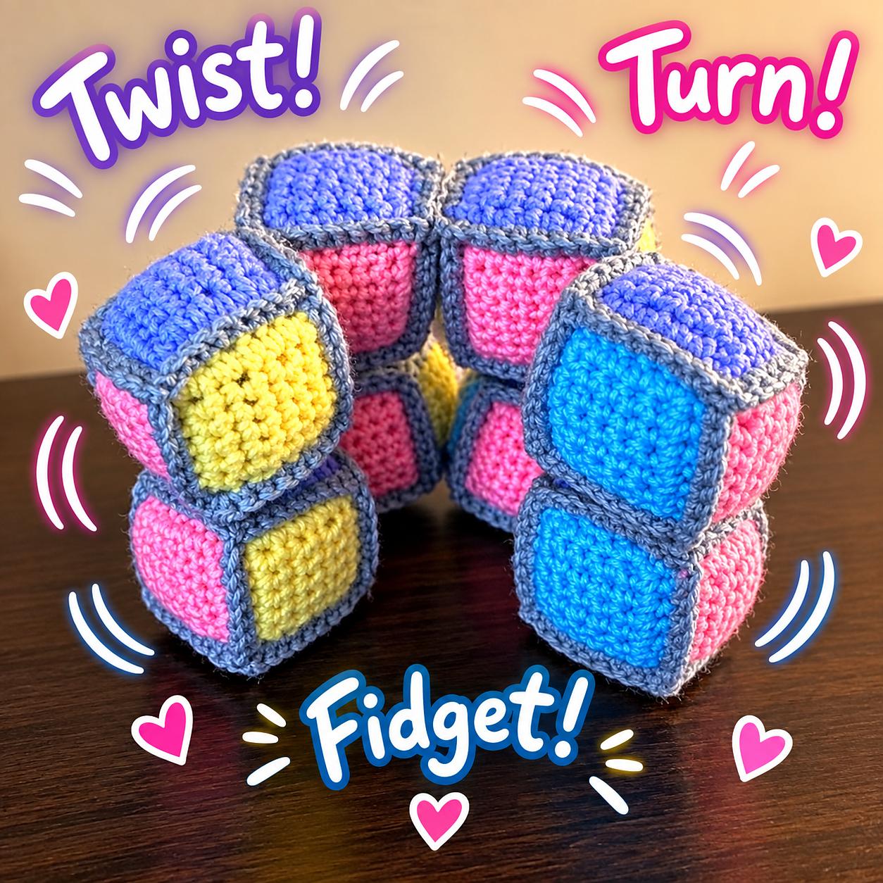 Infinity Cube Crochet Pattern
