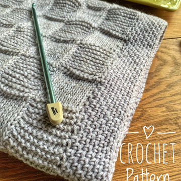 Tunisian Baby Squares Blanket