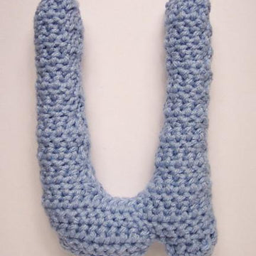 Lowercase U or N Alphabet Letter Pattern