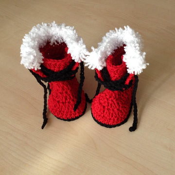 Santa Baby Boot & Hat Set N 334