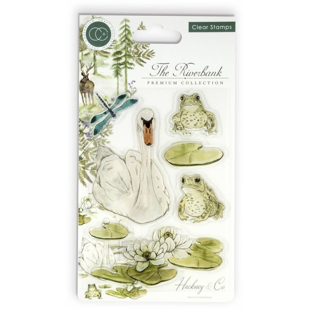 Craft Consortium The Riverbank - Stamp Set - Riverbank