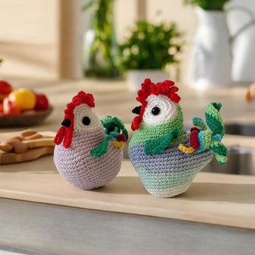 Rooster and Hen