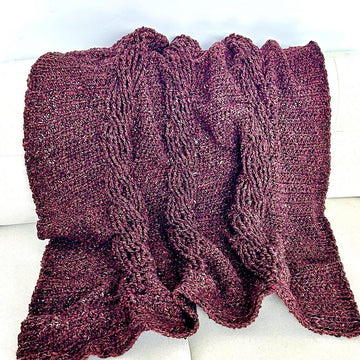 Holiday Cable Throw