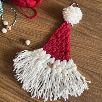 Crochet Santa Gonk Decoration