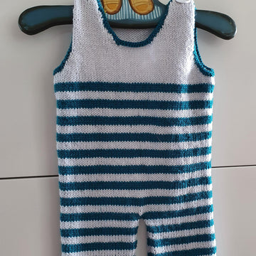 Jensen - 4ply shoulder buttoning overalls for baby