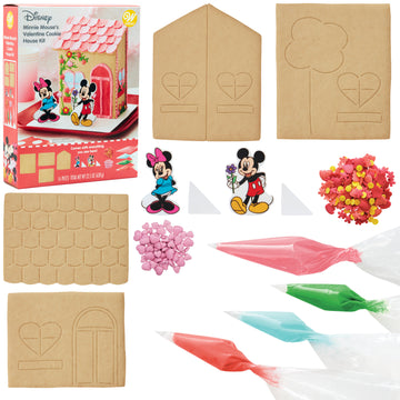 Wilton Minnie Mouse's Valentine Cookie House Kit