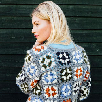 Cosy up Granny Square Cardigan