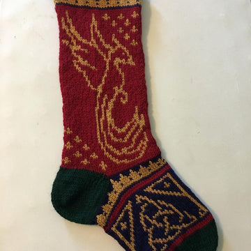 Christmas Phoenix Stocking