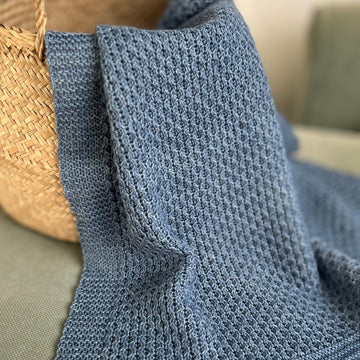 Cozy Cables Baby Blanket