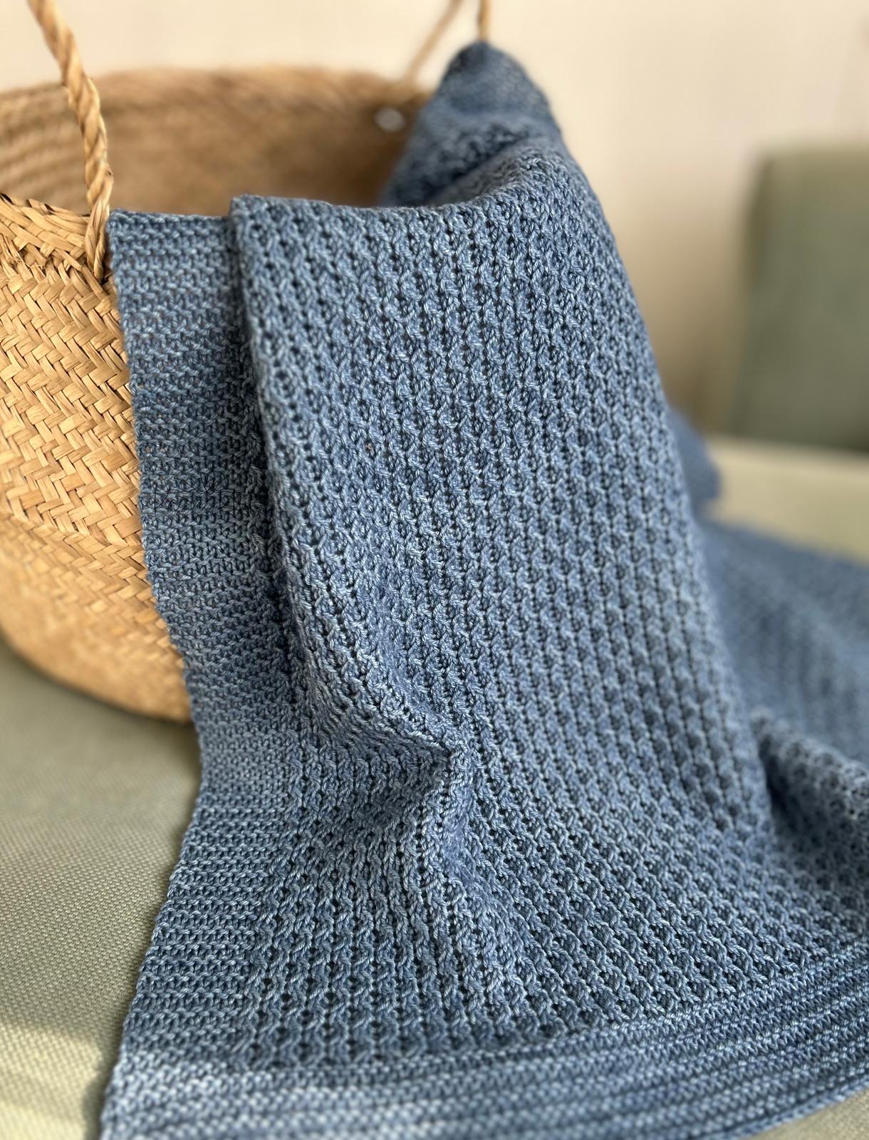 Cozy Cables Baby Blanket