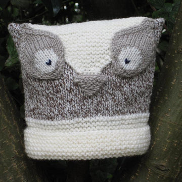 Owl Baby Hat and Booties