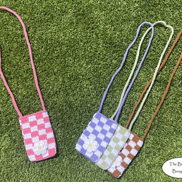 Checkered Crossbody Bag