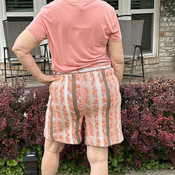 Vertical Striped Shorts