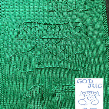 Nr. 458 10. Stocking God Jul guest towel