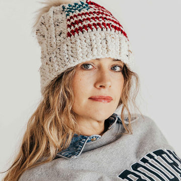 America Proud Slouchy Beanie