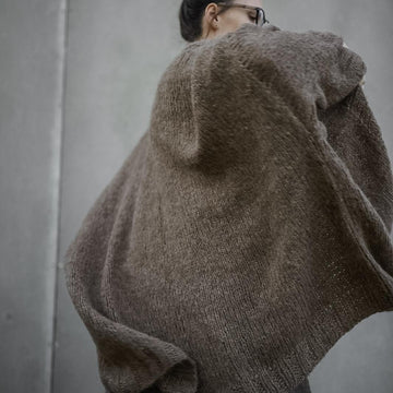 Hug oversize long cardigan