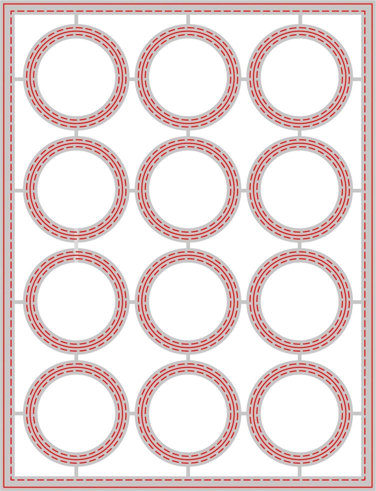 Uniquely Creative Metal Dies - Circle Coverplate