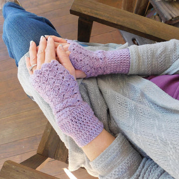 Sneak-a-Peak Wrist Warmers