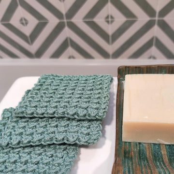 Crunch Stitch Face Scrubbies