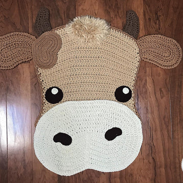 Molly The Cow Rug
