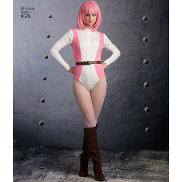 Simplicity 8670 Women's Knit Costume - Sewing Pattern