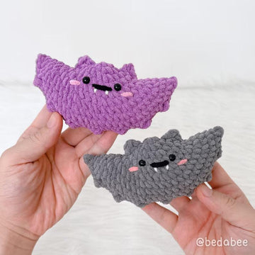 No-sew Little Bat Plushies