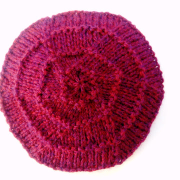 Alpaca berry hat
