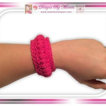 Crochet Friendship Bracelet Pattern Tyre Bangle Hippie Jewelry