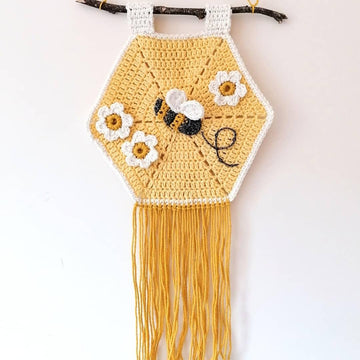 Bee my baby wall hanging