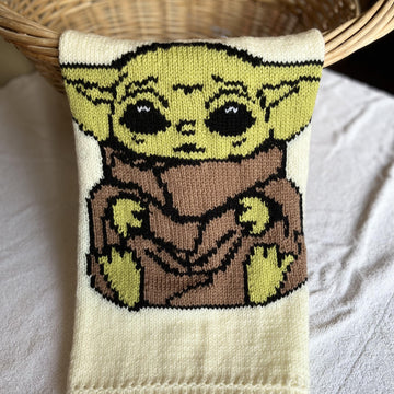 Baby Yoda Baby Blanket