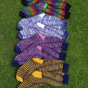 Corkscrew Feet Socks