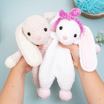 Crochet Bunny Lovey Pattern – Bunny Snuggler Crochet Pattern