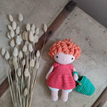 Brunehilde - chibi crochet doll