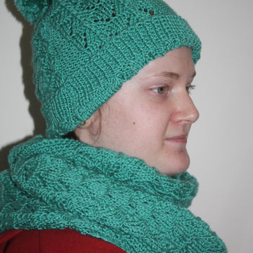 Lacy Shells Hat and Scarf