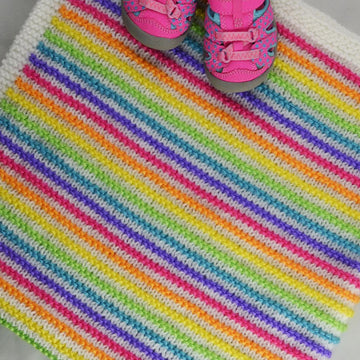 Sassy Stripes Baby Blanket