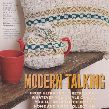 Fair Isle and Texture Cushion Cover