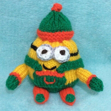 Christmas Elf Minion choc orange cover / toy