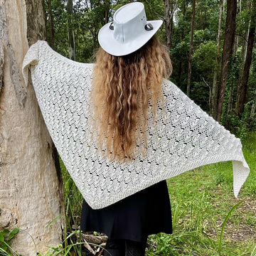 Ever After Rose Shawl
