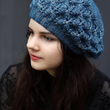 Fern Beret Knitting Pattern