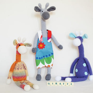 Crochet giraffe